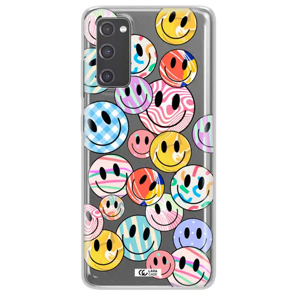 Colorful Smile Samsung S20 Fe Clear TPU Case