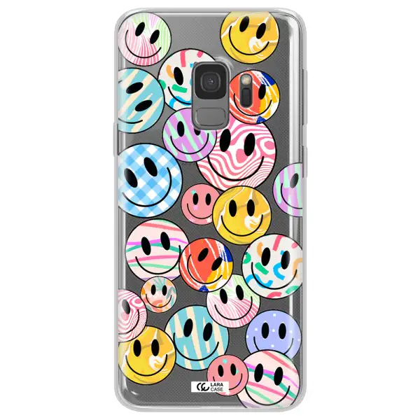 Colorful Smile Samsung S9 Clear TPU Case