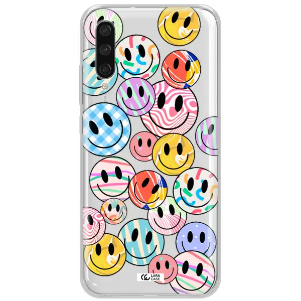 Colorful Smile Xiaomi Mi A3 Clear Tpu Case