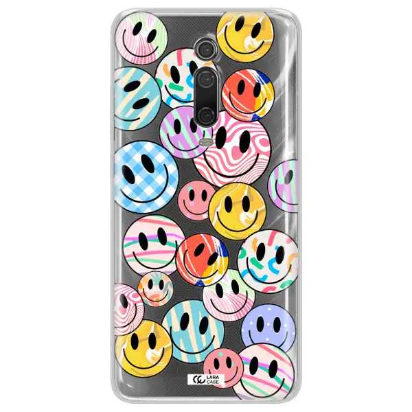 Colorful Smile Xiaomi Redmi K20 Clear Tpu Case