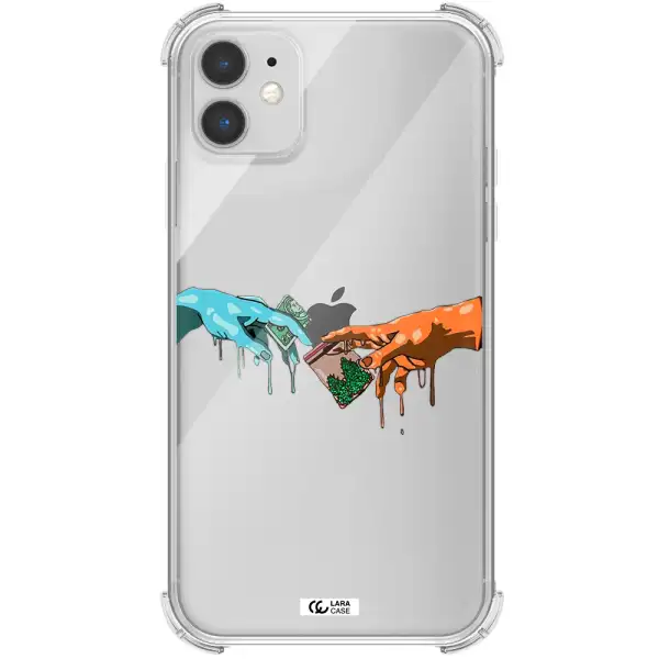 Pass The Weed Apple iPhone 11 Clear PC Case