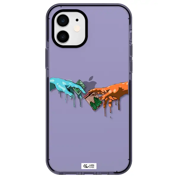Pass The Weed Apple iPhone 11 impact Lilac Case