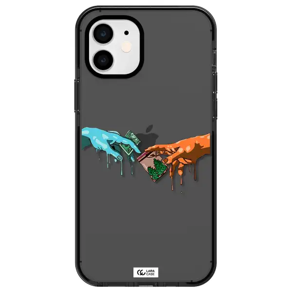 Pass The Weed Apple iPhone 11 impact Smoke Black Case