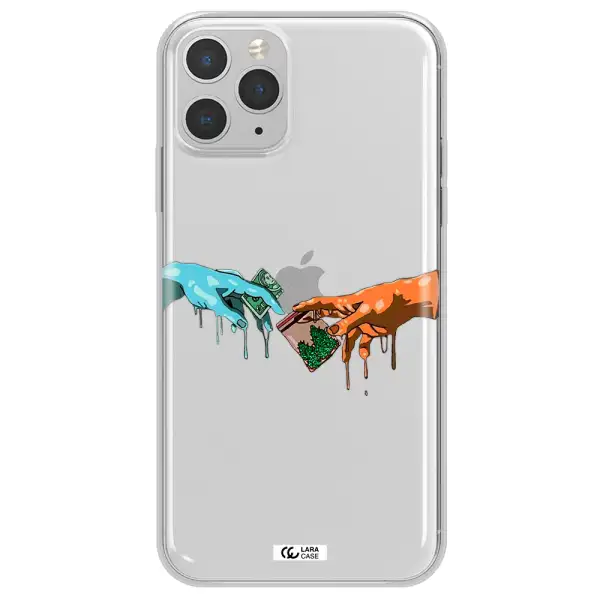 Pass The Weed Apple iPhone 11 pro max Clear TPU Case