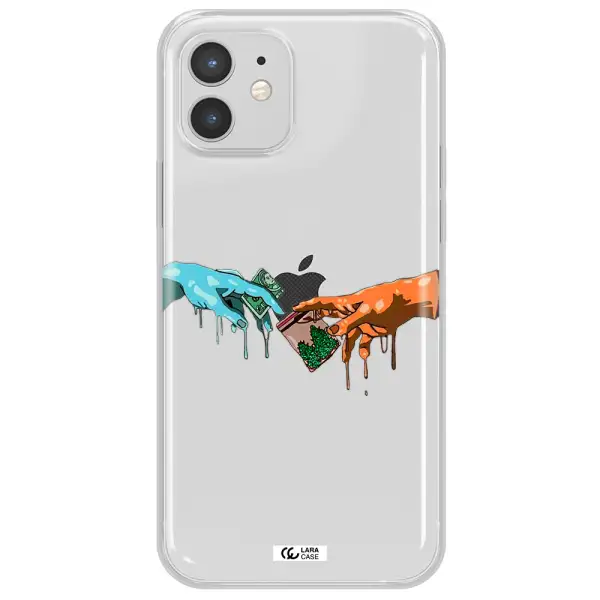 Pass The Weed Apple iPhone 12 mini Clear TPU Case