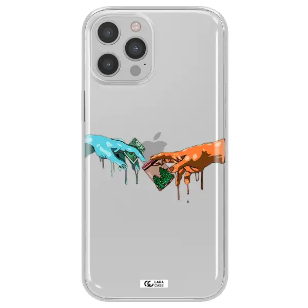 Pass The Weed Apple iPhone 12 pro Clear TPU Case