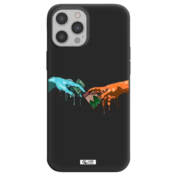 Pass The Weed Apple iPhone 12 pro Silicone black Case