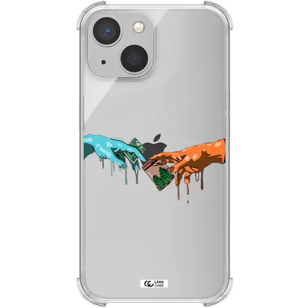 Pass The Weed Apple iPhone 13 Clear PC Case