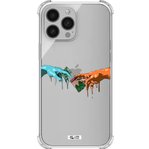 Pass The Weed Apple iPhone 13 Pro Clear PC Case