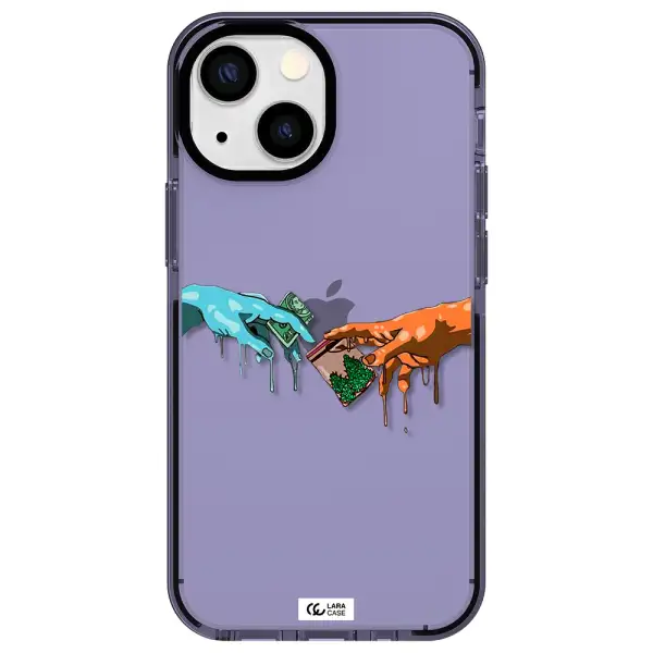 Pass The Weed Apple iPhone 15 impact Lilac Case