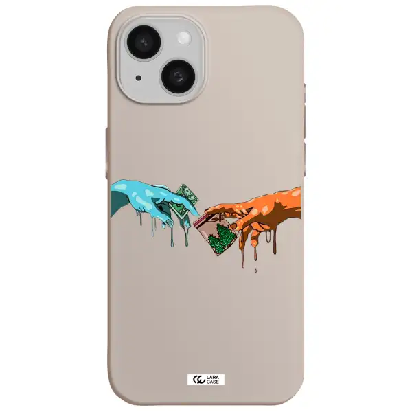 Pass The Weed Apple iPhone 15 Silicone Stone Case