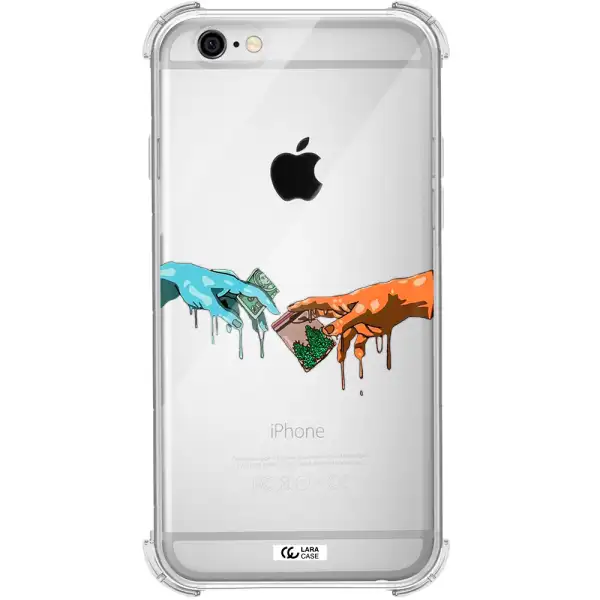 Pass The Weed Apple iPhone 6 Clear PC Case