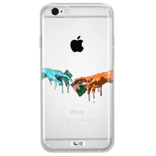 Pass The Weed Apple iPhone 6 Clear TPU Case