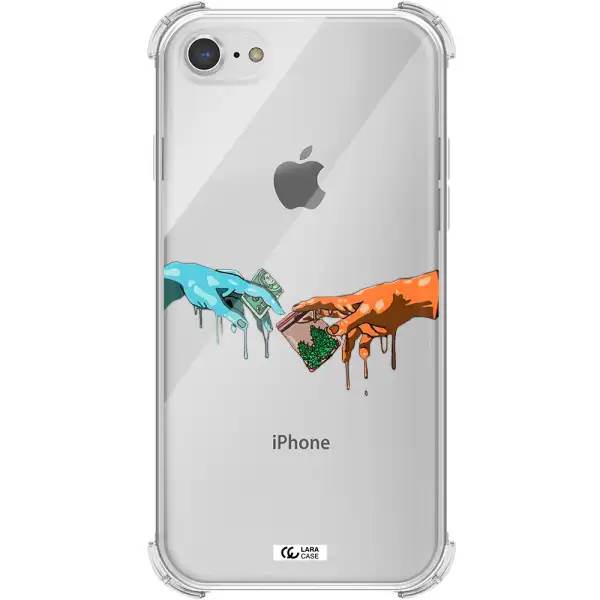 Pass The Weed Apple iPhone 7 Clear PC Case