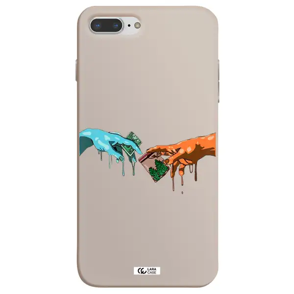 Pass The Weed Apple iPhone 7 plus Silicone Stone Case