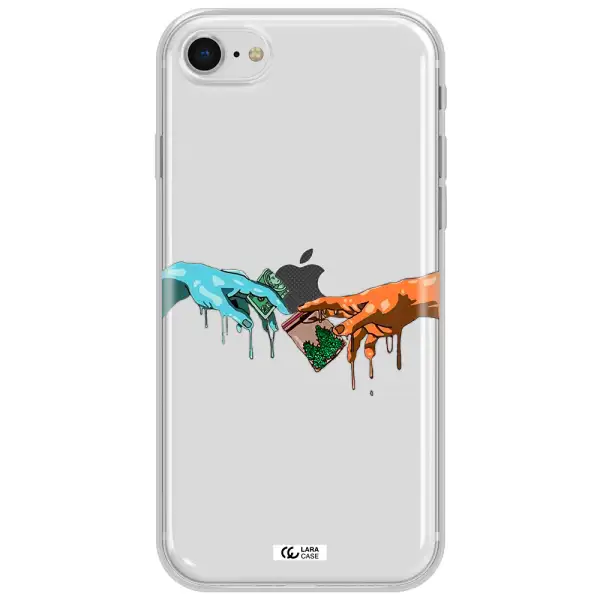 Pass The Weed Apple Iphone Se 2020 Clear Tpu Case