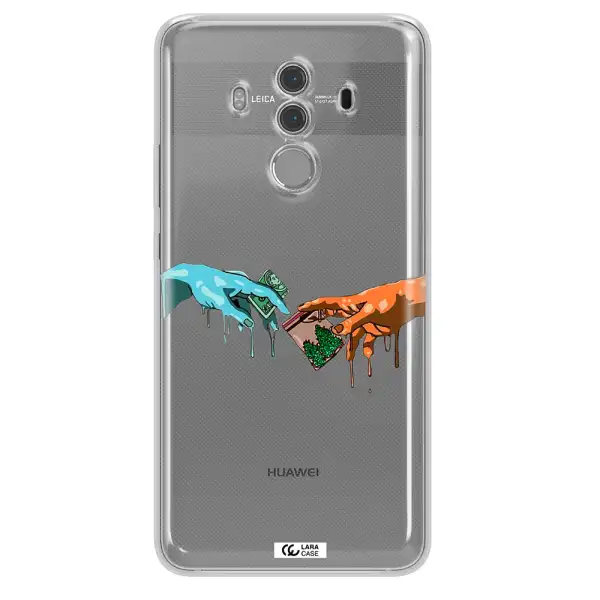 Pass The Weed Huawei Mate 10 Pro Clear TPU Case