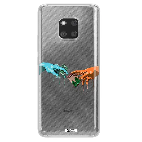 Pass The Weed Huawei Mate 20 Pro Clear TPU Case
