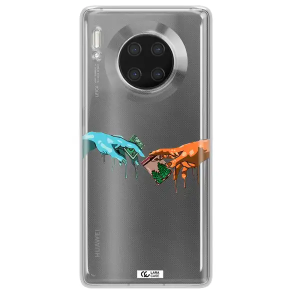 Pass The Weed Huawei Mate 30 Pro Clear TPU Case