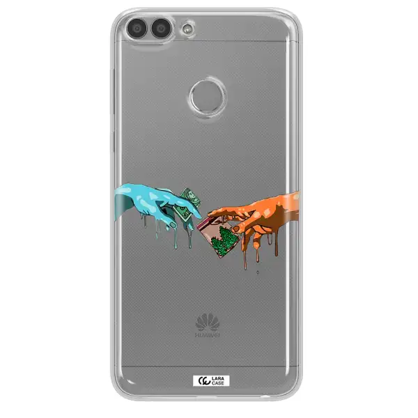 Pass The Weed Huawei P Smart 2017 Clear TPU Case