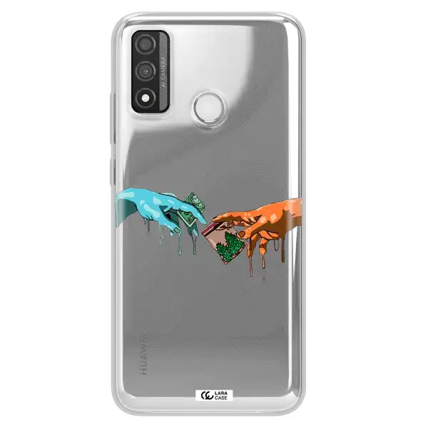 Pass The Weed Huawei P Smart 2020 Clear TPU Case