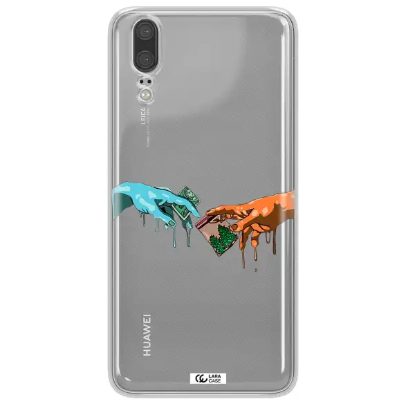 Pass The Weed Huawei P20 Clear TPU Case