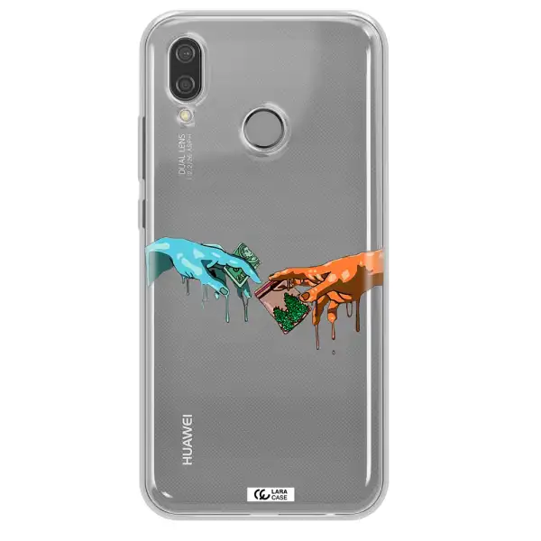 Pass The Weed Huawei P20 Lite Clear TPU Case