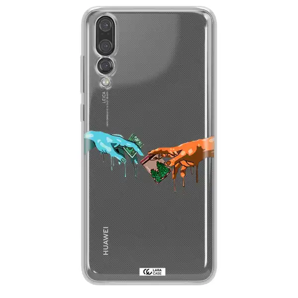 Pass The Weed Huawei P20 Pro Clear TPU Case