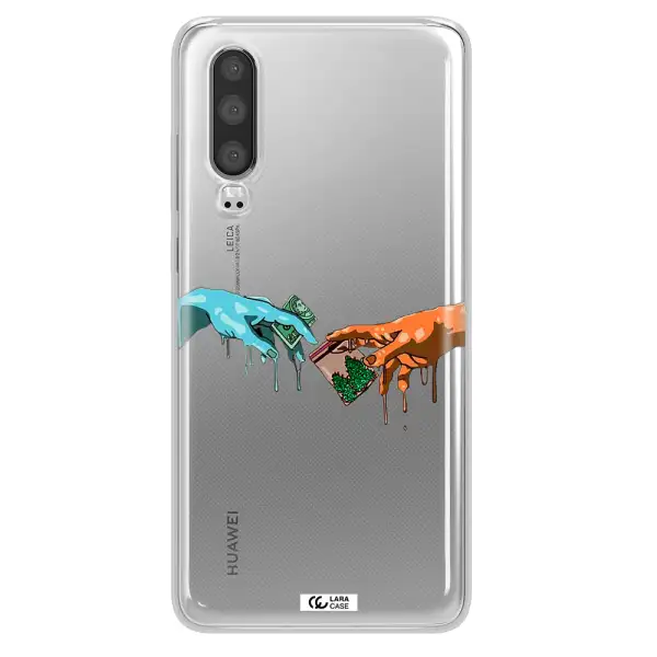Pass The Weed Huawei P30 Clear TPU Case