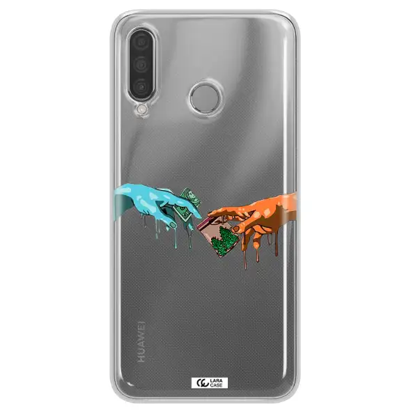Pass The Weed Huawei P30 Lite Clear TPU Case