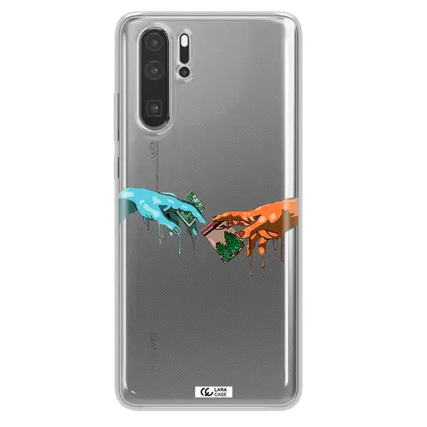 Pass The Weed Huawei P30 Pro Clear TPU Case