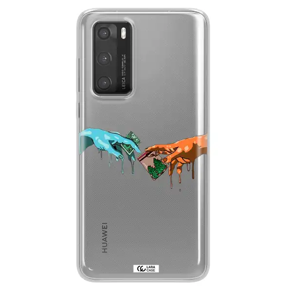 Pass The Weed Huawei P40 Clear TPU Case