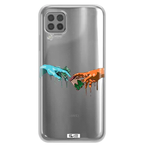 Pass The Weed Huawei P40 Lite Clear TPU Case