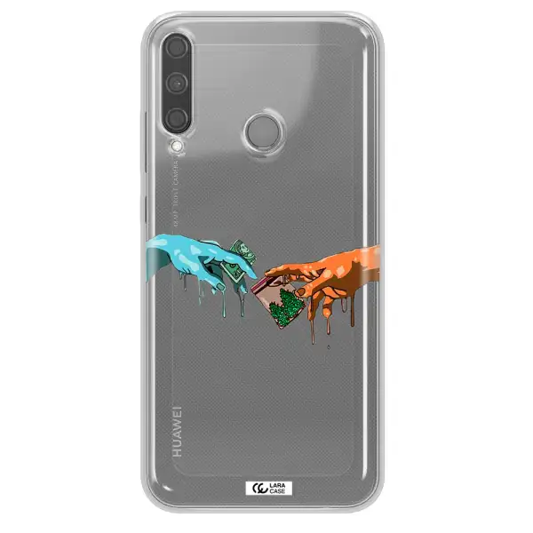 Pass The Weed Huawei P40 Lite E Clear TPU Case