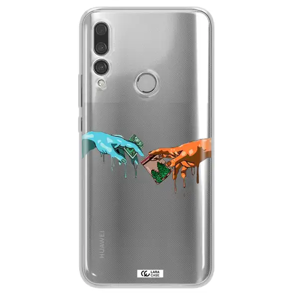 Pass The Weed Huawei Y9 Prime 2019 Clear TPU Case