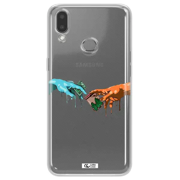 Pass The Weed Samsung A10S Clear TPU Case