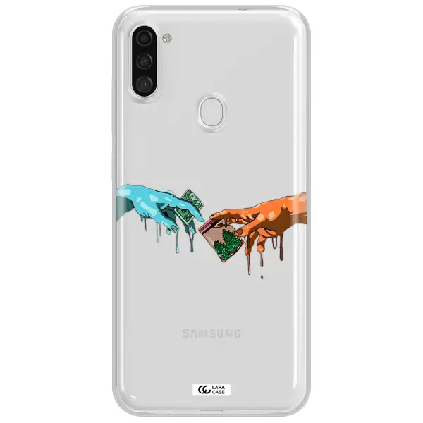 Pass The Weed Samsung A11 Clear TPU Case