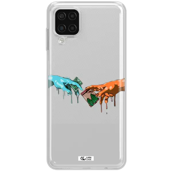 Pass The Weed Samsung A12 4g Clear TPU Case