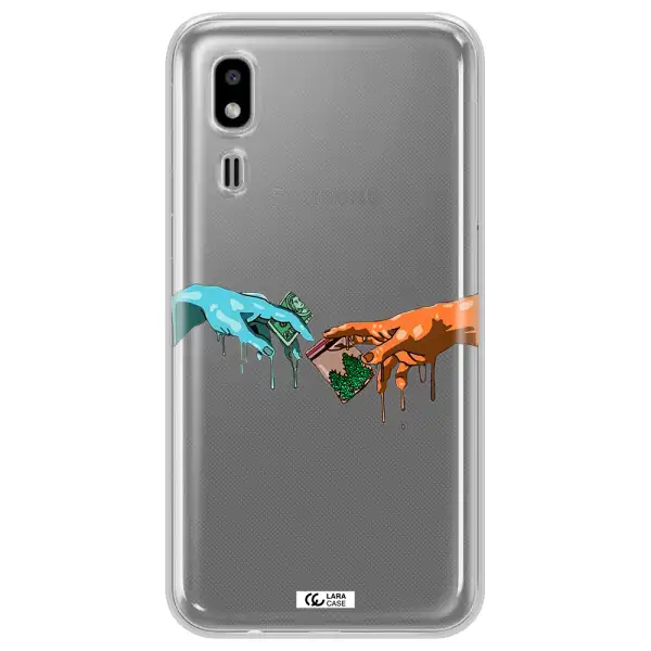 Pass The Weed Samsung A2 Core Clear TPU Case