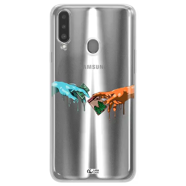 Pass The Weed Samsung A20S Clear TPU Case