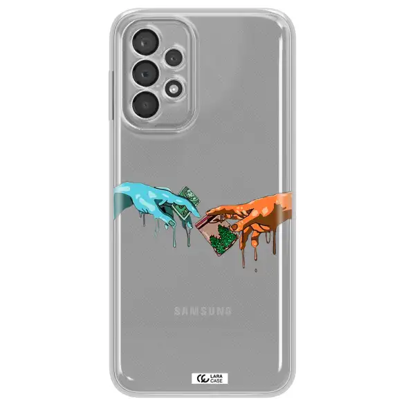 Pass The Weed Samsung A23 5G Clear Tpu Case