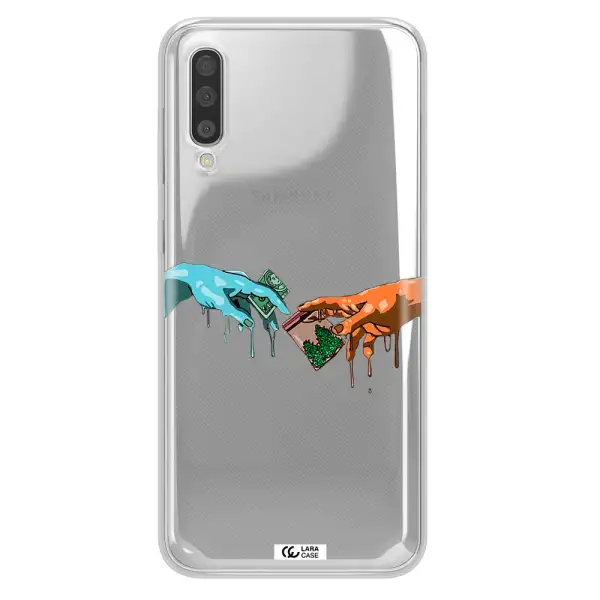 Pass The Weed Samsung A50 Clear TPU Case
