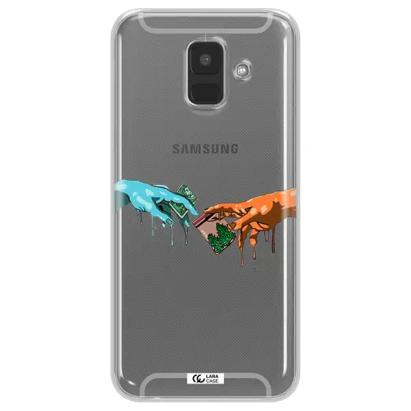 Pass The Weed Samsung A6 Clear TPU Case