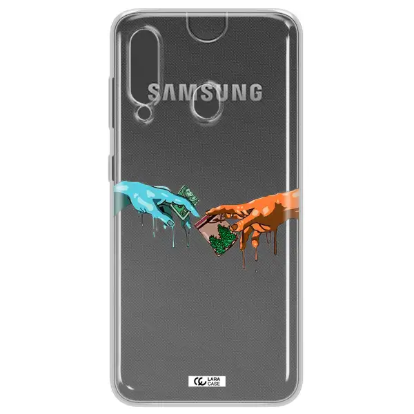 Pass The Weed Samsung A60 Clear TPU Case