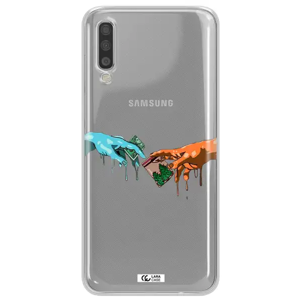 Pass The Weed Samsung A70 Clear TPU Case