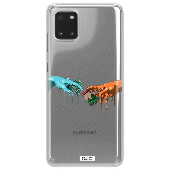 Pass The Weed Samsung A81 Clear TPU Case