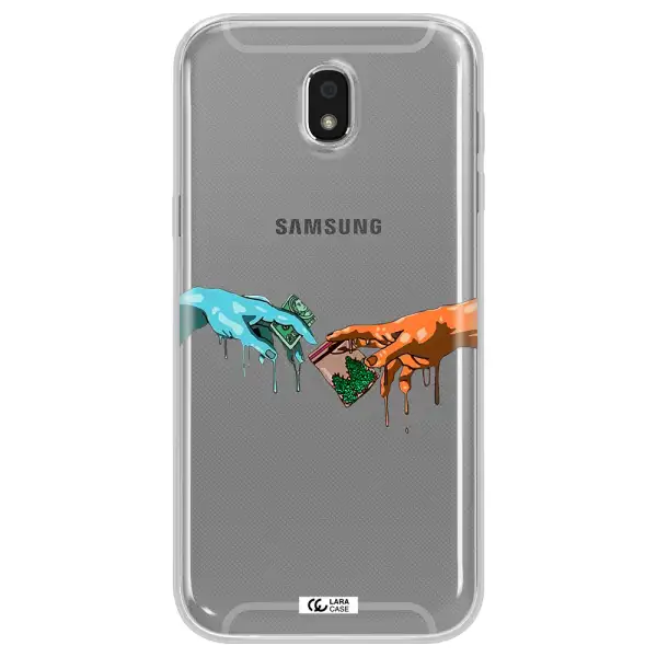Pass The Weed Samsung J5 2017 Clear TPU Case