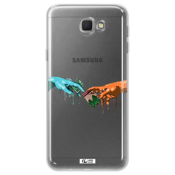 Pass The Weed Samsung J5 Prime Clear TPU Case