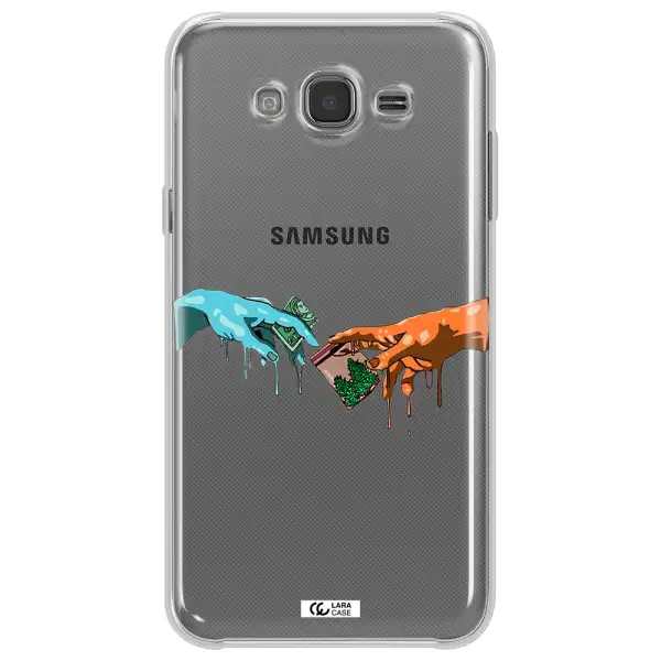 Pass The Weed Samsung J7 Clear TPU Case