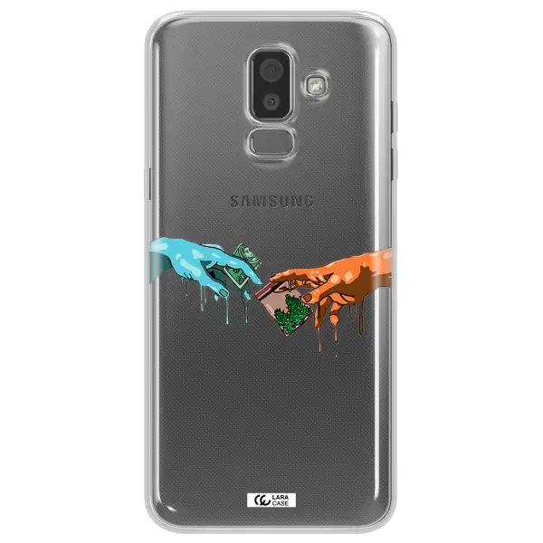 Pass The Weed Samsung J8 Clear TPU Case